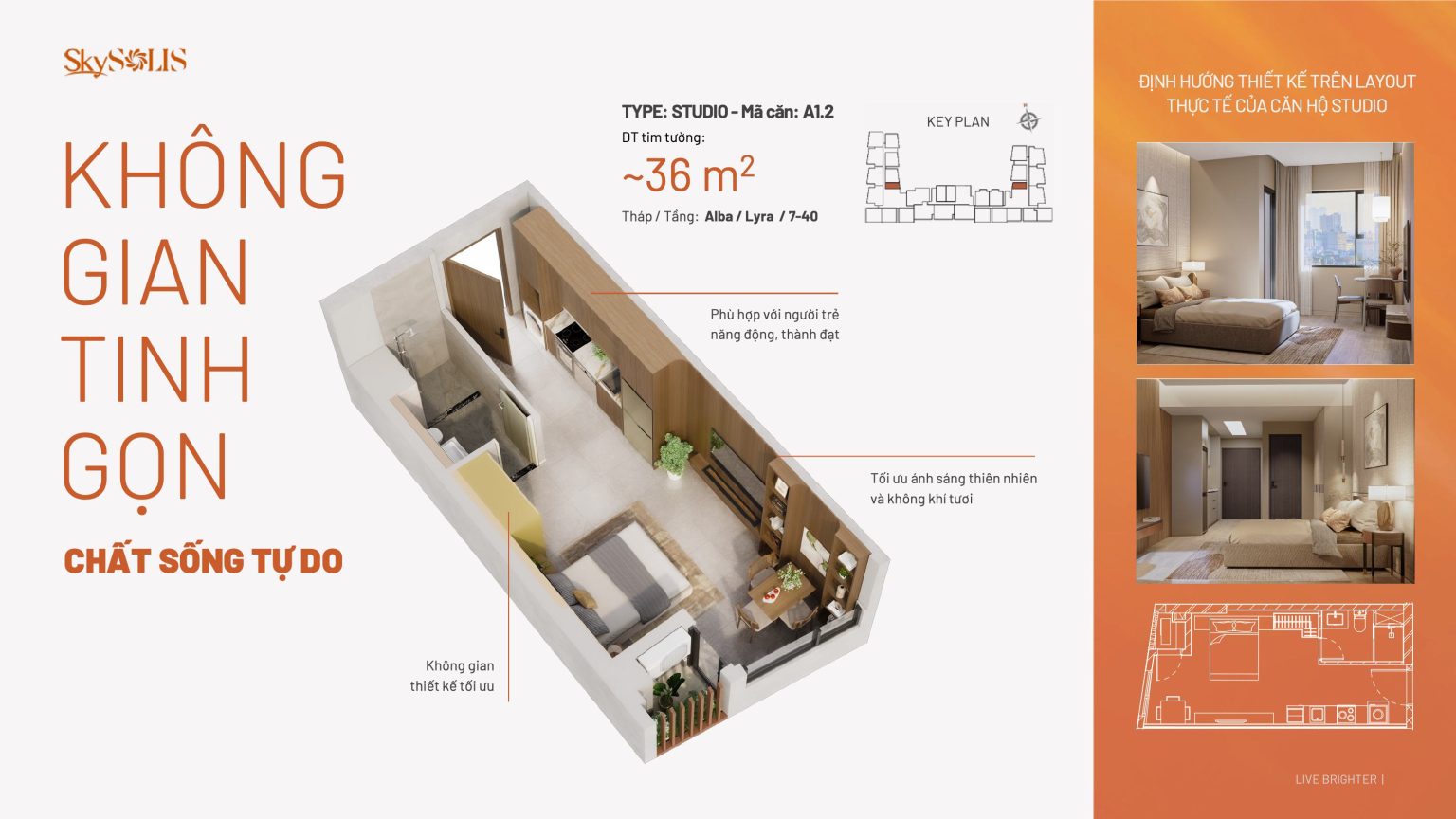 Layout căn Studio