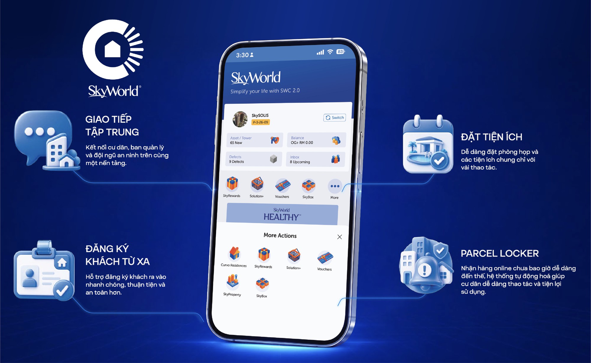 SkyWorld Connect tại Sky Solis